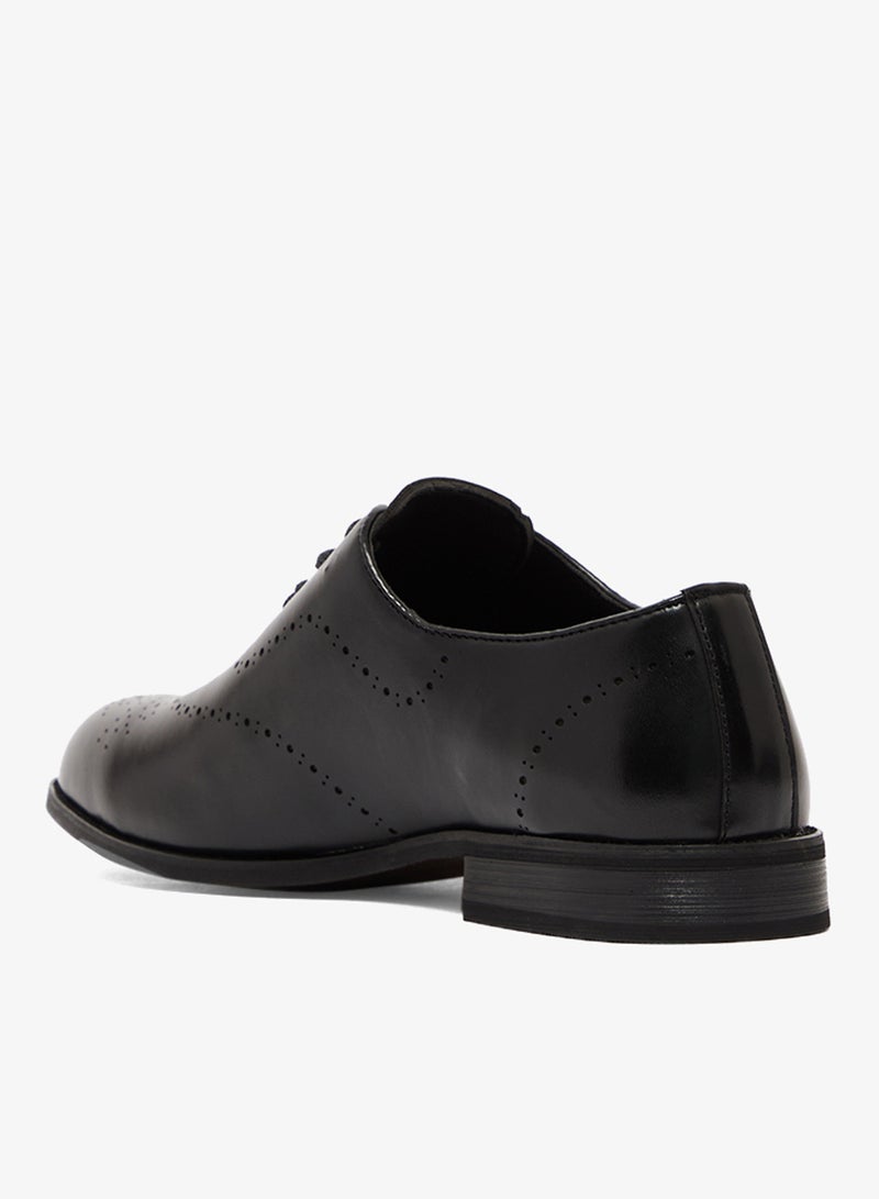 Robert Wood Wing Cap Brogue Formal Lace Ups - Image 2