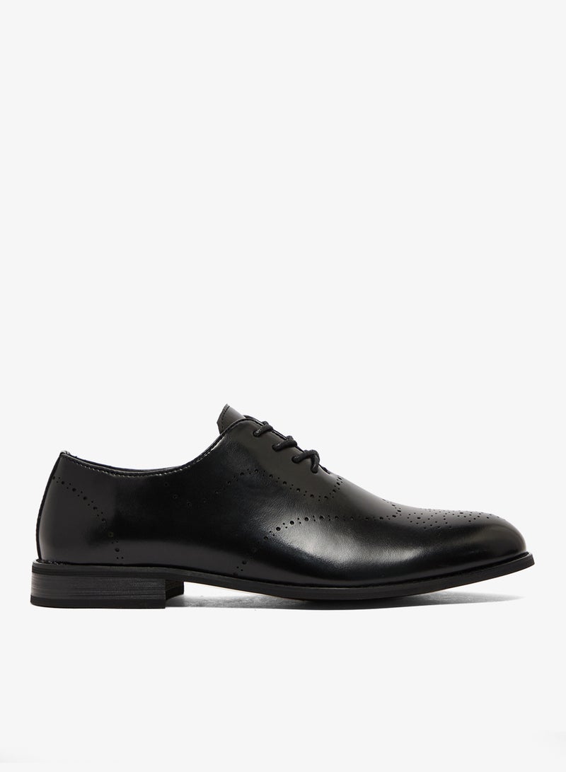 Robert Wood Wing Cap Brogue Formal Lace Ups - Image 1