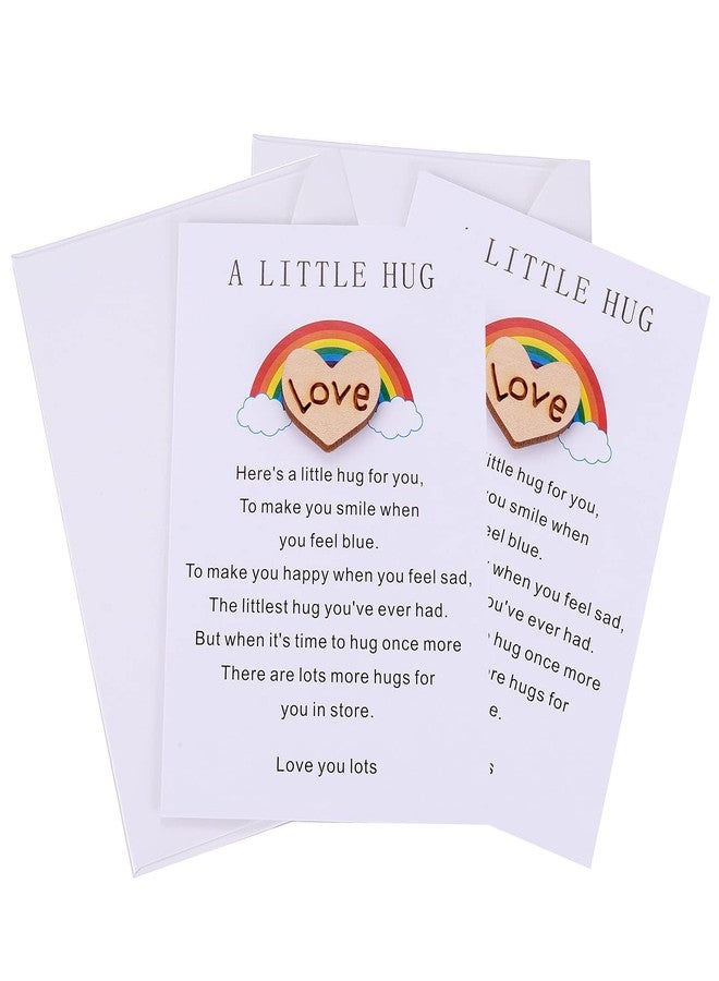 MIXJOY a Tinny Little Pocket Hug Token with Poem Card for Isolation Gift, Miss You, Thinking of You, Quarantine Gift for Family and Friends - Image 1