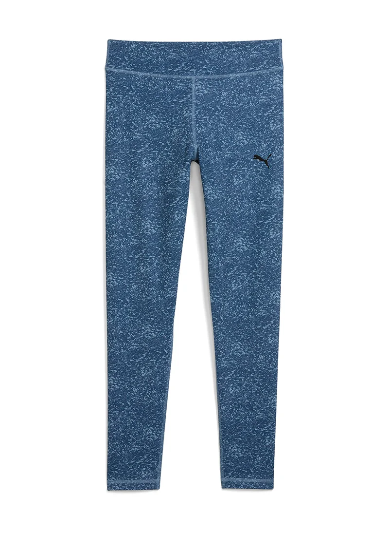 بوما Train All Day Essentials Big Kids' Patterned Leggings