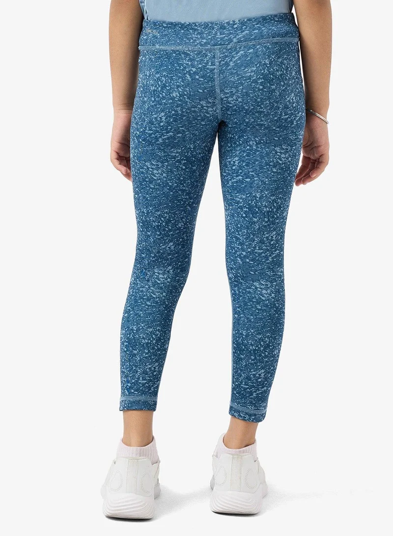PUMA Train All Day Essentials Big Kids' Patterned Leggings