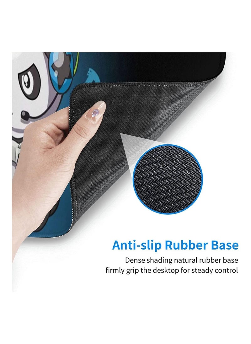 Gaming Mouse Pad Size - DJ PANDA - ( 70CM X 30CM X 2CM )- Stitched Edges Anti-slip rubber base - Optimized for all mouse sensitivities and sensors - speedy mouse movements - pzsku/ZF837D7A56EFBD3DE2F7BZ/45/_/1733574371/8da9a19c-f7c4-4cf6-aaf3-a8afac5023e2
