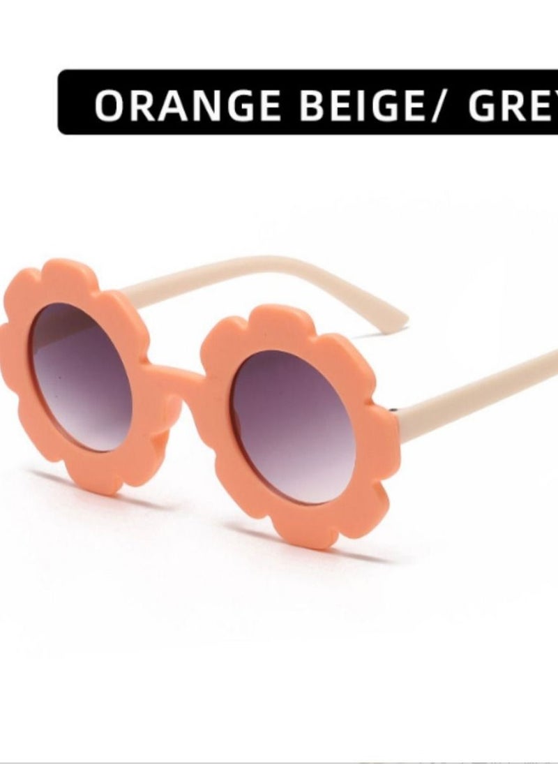 Generic - 2023 New Children's Sunflowers New Fashion Cute Sunglasses Baby Super Cute Men's and Women's Children's Sunglasses - Image 1