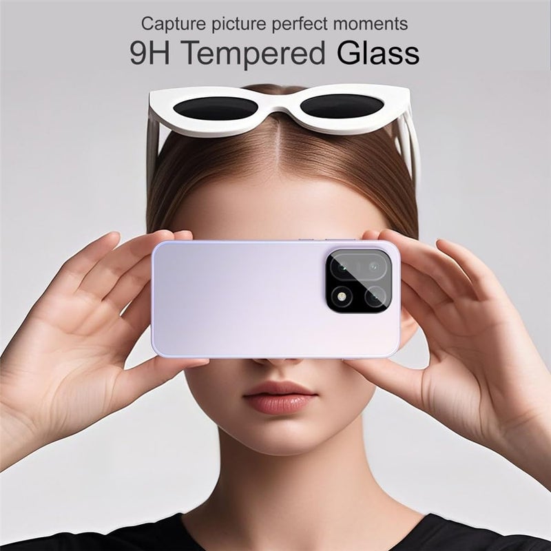 FabeKee Compatible With For OnePlus 15 5G Camera Lens Protector Tempered Glass HD Clear Lens Film - Image 3
