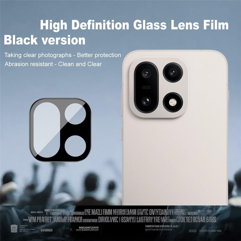 FabeKee Compatible With For OnePlus 15 5G Camera Lens Protector Tempered Glass HD Clear Lens Film - Image 2