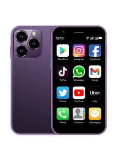 SOYES SOYES XS16 Mini 4G Smartphone – Android 10, 3 GB + 64 GB, 3.0″ HD Display, 2000 mAh Fast-Charge Battery, Dual-SIM Ultra-Portable Card-Body Phone  - Image 1