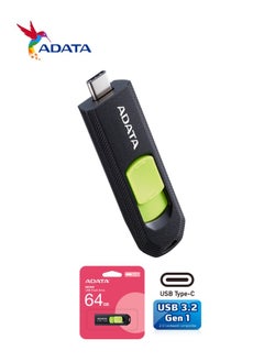 ADATA UC300 64GB USB 3.2 Gen 1 Type-C Flash Drive | Lightweight and Fast Data Transfer | Green Black  - Image 5