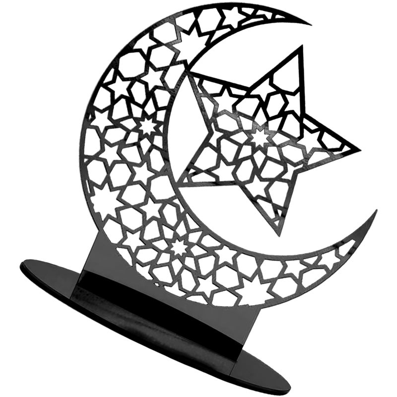 And Star Table Sign Mirror Tabletop Ornament Home Supplies - Image 1