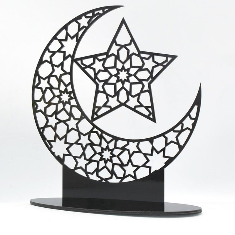 And Star Table Sign Mirror Tabletop Ornament Home Supplies - Image 3