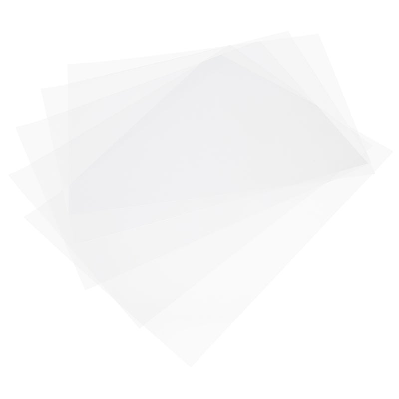 10Pcs Shrink Film Semitransparent Frosted Heat Shrinkable HandPainted DIY Sheet 0.2mm 2029# - Image 4