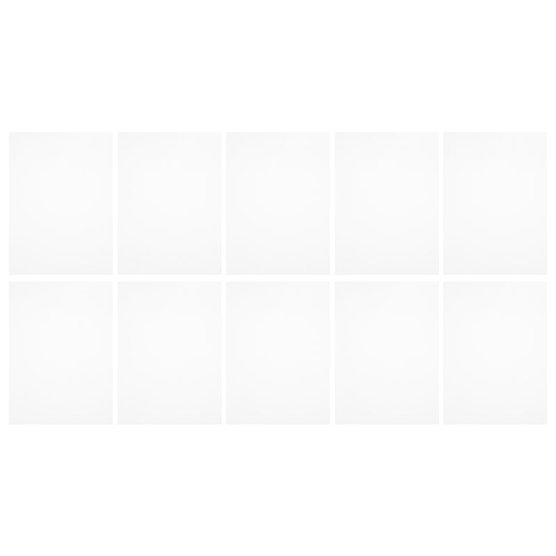 10Pcs Shrink Film Semitransparent Frosted Heat Shrinkable HandPainted DIY Sheet 0.2mm 2029# - Image 1