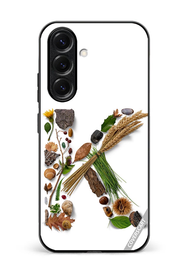 VR CREATIVE Protective Case Cover For Samsung Galaxy S25 Plus Alphabet K Design Multicolour