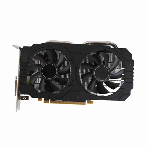 Dilwe Compatible RX 580 Gaming Graphics Card, 8GB GDDR5 256bit with Dual Fans, DP/HDMI/DVI-D Interfaces, PCIe 3.0 x16 for 8K Gaming & Home Office - Image 1