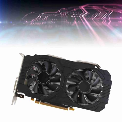 Dilwe Compatible RX 580 Gaming Graphics Card, 8GB GDDR5 256bit with Dual Fans, DP/HDMI/DVI-D Interfaces, PCIe 3.0 x16 for 8K Gaming & Home Office - Image 5
