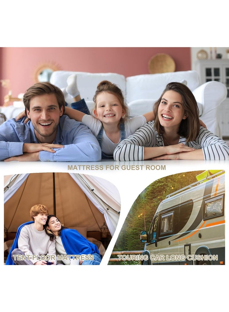 والالا مرتبة فوتون يابانية سميكة، مرتبة أرضية، سجادة سرير قابلة للطي سميكة للغاية، مرتبة إسفنجية، سرير قابل للطي، وسادة نوم، سرير استرخاء للسفر - Image 5