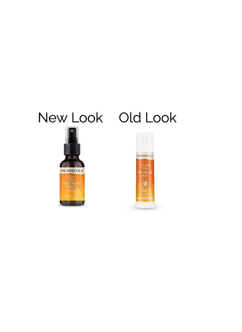 Dr. Mercola Vitamin d3 sunshine mist natural orange flavor with other natural flavors 0.98 fl. oz. dietary (29 ml) supplement  - Image 4