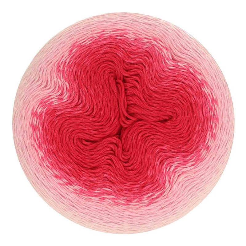 Scheepjes Whirl 1094 yd (1000 m) - 555 Forbidden Fuchsia Cotton/Acrylic Gradient Yarn, 226 g (8.0 oz) Cake - Image 3