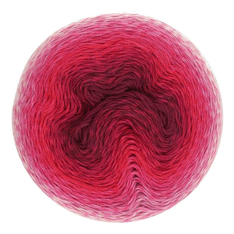 Scheepjes Whirl 1094 yd (1000 m) - 555 Forbidden Fuchsia Cotton/Acrylic Gradient Yarn, 226 g (8.0 oz) Cake - Image 1