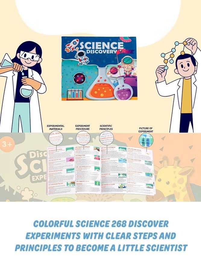 STORECHO Science Kit for Boys & Girls Ages 4+ | Educational Science Experiment Set with 268 Fun Experiments | Learning Toys for 4+ Year Olds | Perfect Birthday Gifts for Kids - Image 3