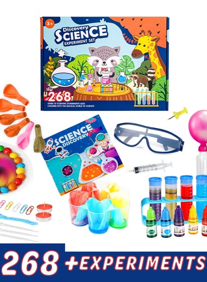 STORECHO Science Kit for Boys & Girls Ages 4+ | Educational Science Experiment Set with 268 Fun Experiments | Learning Toys for 4+ Year Olds | Perfect Birthday Gifts for Kids - Image 1