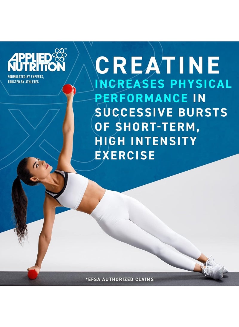 Applied Nutrition - Applied Nutrition Creatine - Creatine Monohydrate Micronized Powder, Increases High-Intensity Physical Performance, Unflavoured (250g - 50 Servings) - Image 1
