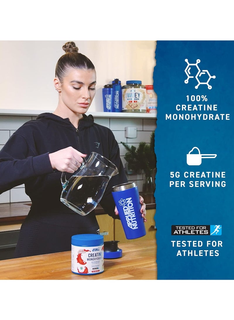 Applied Nutrition Creatine - Creatine Monohydrate Micronized Powder, Increases High-Intensity Physical Performance, Unflavoured (250g - 50 Servings) - pzsku/ZF8388BF7C1142158D37DZ/45/_/1726129885/5fac4648-ced5-47b7-b073-2ae5612377b2