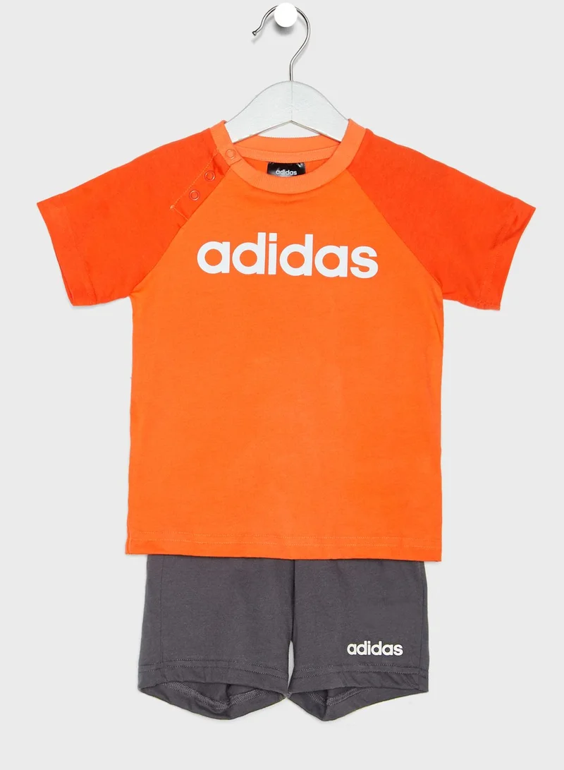 Adidas Infant Linear Summer Set