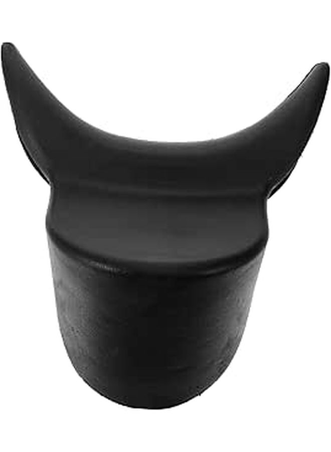 Ergonomic Shampoo Bowl Neck Rest Pad Comfortable Hair Washing Home Reusable Neck Support Salon Sink Soft Durable Black - Image 1