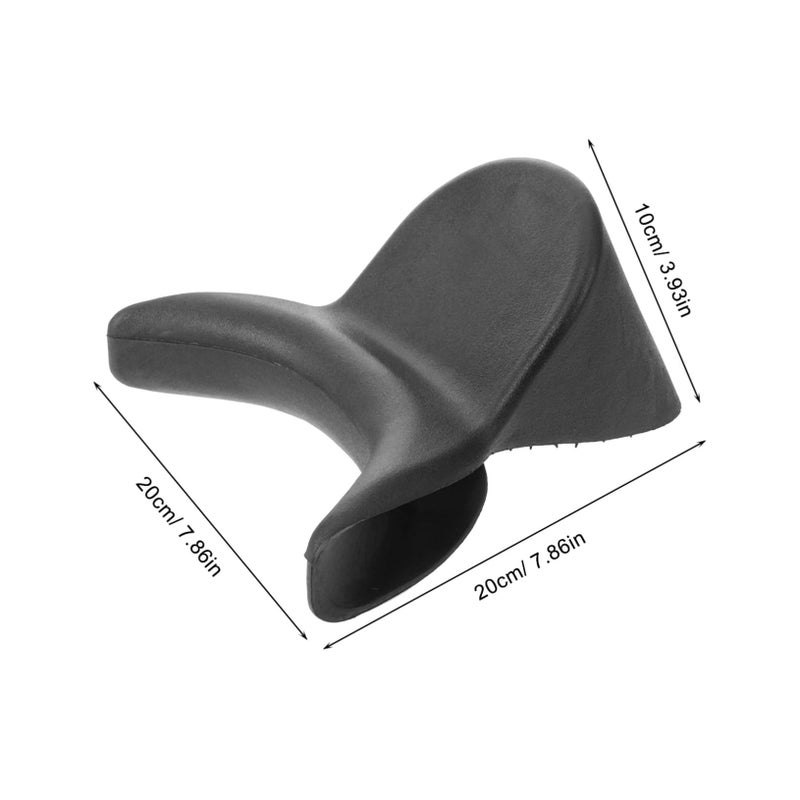Ergonomic Shampoo Bowl Neck Rest Pad Comfortable Hair Washing Home Reusable Neck Support Salon Sink Soft Durable Black - Image 3