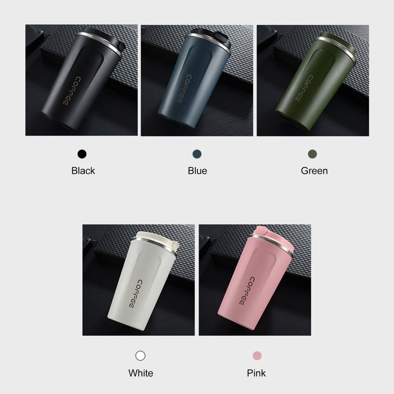 Vacuum Insulated Cup Portable Coffee Cup Stainless Steel Leakproof Vacuum Water Bottle Home Travel Use - Image 4