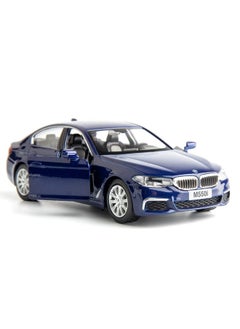 RMZ City RMZ City BMW M550i Car Model 1:36 Diecasting Alloy Toy Car, Pull Back Vehicles Toy Car for Toddlers Kids Boys Girls Gift Blue  - Image 1