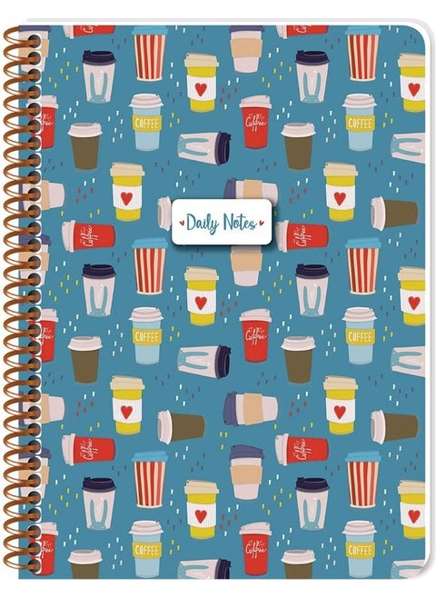 16.5 x 22.5 Coffee Notebook Checkered