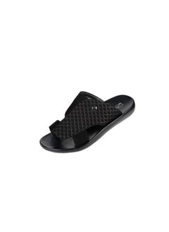 barjeel uno 008-3566 Barjeel Mens FInger grip Sandals 63051 Black  - Image 1