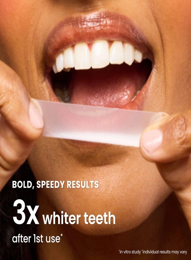 quip Rapid Dissolvable Teeth Whitening Strips, 20 Treatments, 8% Hydrogen Peroxide, 3X Whiter After 1st Use, Fast-Acting 15-Min Results, Mint with Coconut Oil, 40 Strips - Image 2