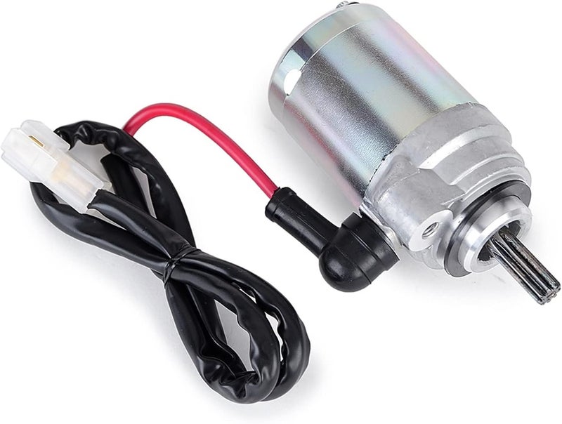 DEMULAX Motorcycle Starter Motor for Yamaha Models - Image 1