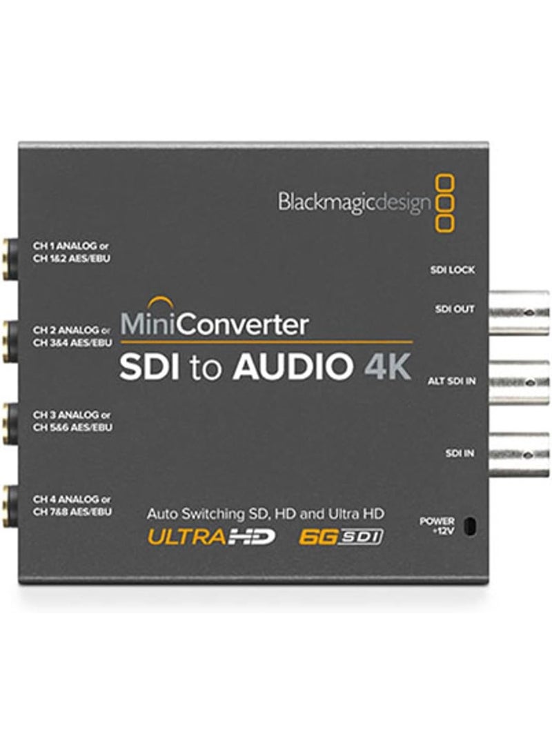 Blackmagic Design Blackmagic Mini Converter SDI to Audio 4K - Image 3