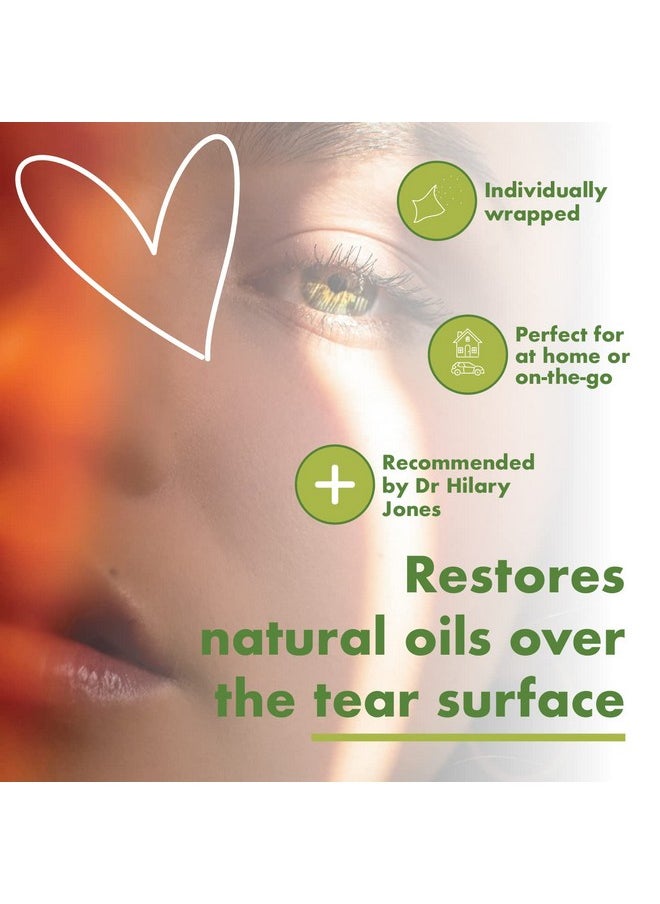 The Eye Doctor Tea Tree Eyelid Wipes 40X Cleansing Lid Wipes Suitable For Dry Eye Blepharitis Mgd & Demodex Tea Tree Coconut & Argan Oil  - Image 4