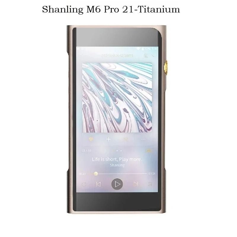 Shanling M6 Pro 21 Portable Music Player Dual Es9068as Hi-Res MP3 Bluetooth Receiver USB DAC MQA 16x, Black - Image 1