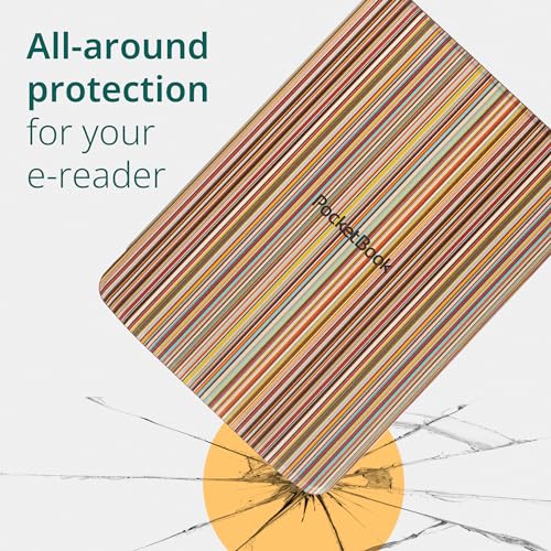 PocketBook 7.8" Shell Cover for InkPad 4, InkPad Color 3, InkPad Color 2 (Colorful Strips) - Image 4