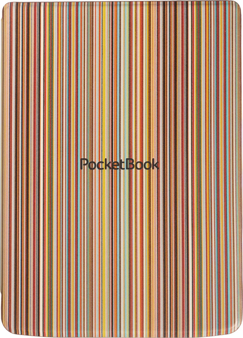PocketBook 7.8" Shell Cover for InkPad 4, InkPad Color 3, InkPad Color 2 (Colorful Strips) - Image 1