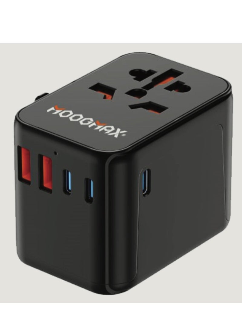 MOOG MAX TRIPLE SOCKET, DUAL SOCKET, DUAL REMOVABLE SOCKET, BLACK COLOR - Image 2