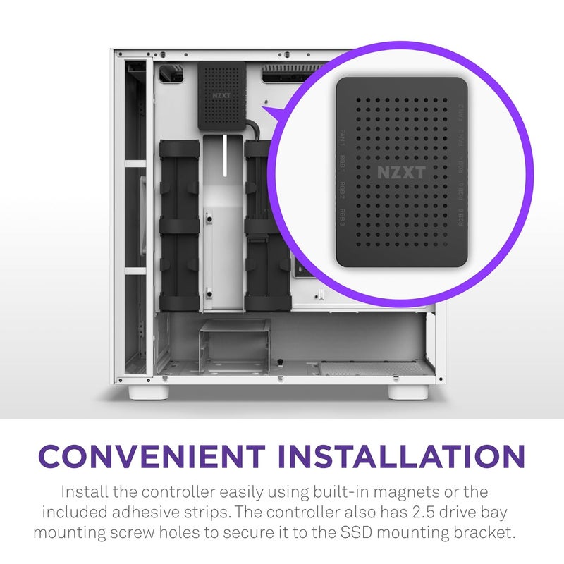 NZXT RGB Controller Black V2 Accessories - Image 4