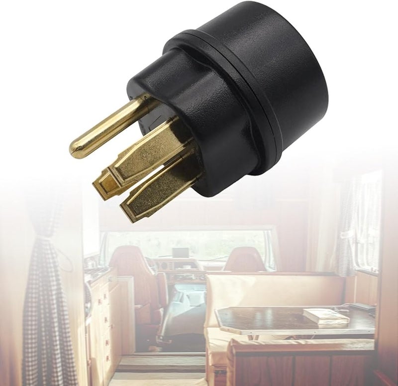50 Amp RV Power Adapter Connector NEMA 14 50R Plug 125 250V for Dryers Portable - Image 4