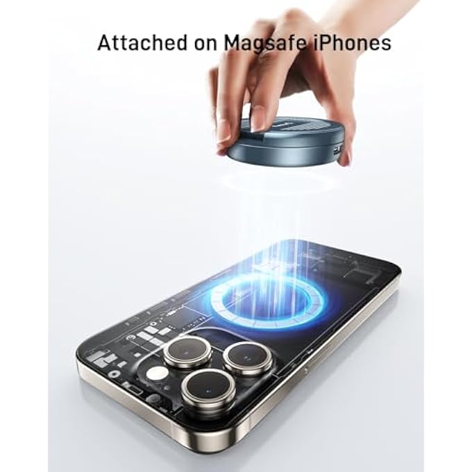 rayihni PORTABLE SSD ENCLOSURE FOR IPHONE WITH MAGSAFE: EXTERNAL DRIVE HOLDER WITH MAGNETIC PHONE STAND FOR 2230 NVME M2 AND SATA STORAGE HARD DRIVE COMPATIBLE TO IPHONE WITH USB C PORT - Image 2