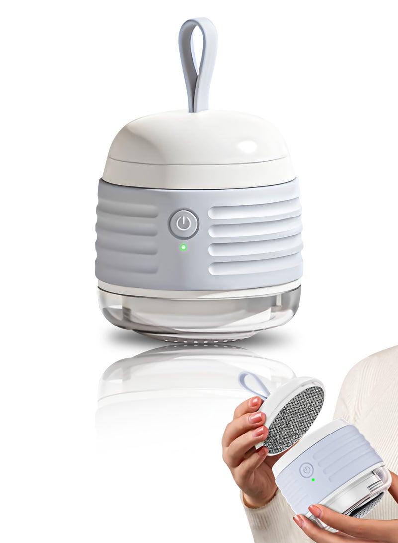2-in-1 Portable Electric Lint Remover, Rechargeable Sweater Shaver, Electric Defuzzer Remove Fuzz, Pills from Clothes, Furniture, Sofa, Blanket  - Image 1