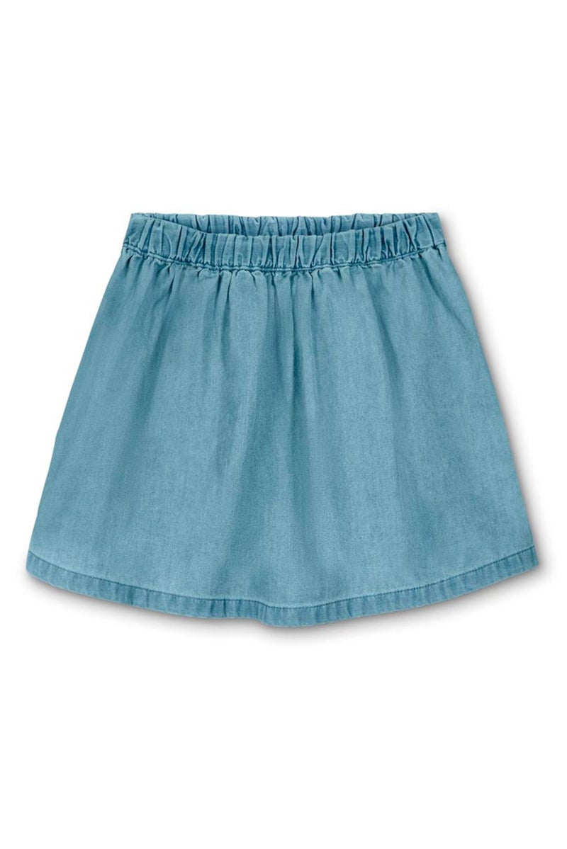 Tchibo Toddlers Girl Denim Mini Skirt, Light Blue - Image 2
