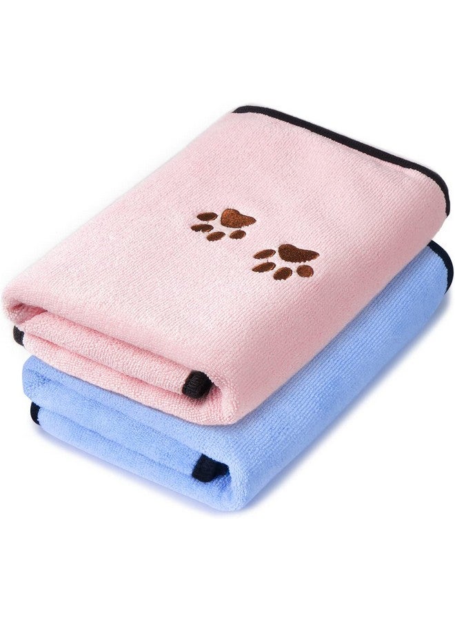KUTKUT Pack of 2 Microfiber Dog Bath Towel Super Absorbent Pet Ultra Drying Towels for Medium & Large Dogs (SIZE: 140 cm x 70 cm) - Image 1