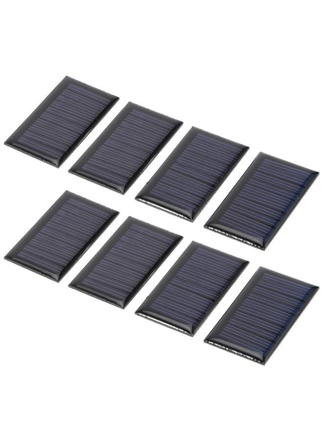 8PCS 30MA 5V Mini Solar Cells Panels DIY Solar Epoxy Plate Electric Toy Materials Photovoltaic Cells Charger