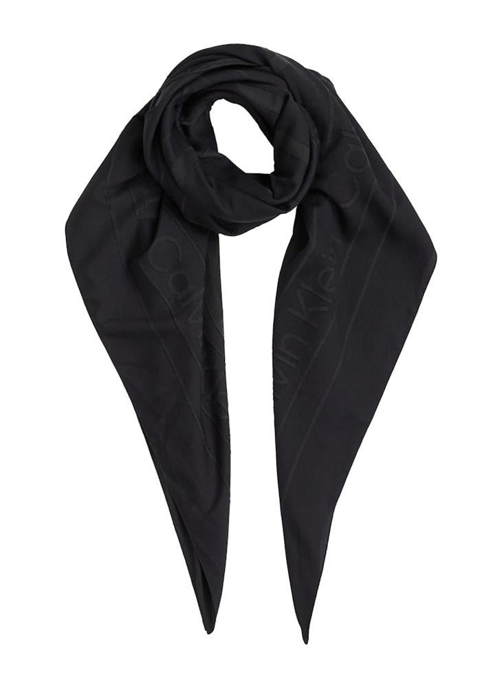 CALVIN KLEIN LARGE MONOGRAM SCARF  - Image 2