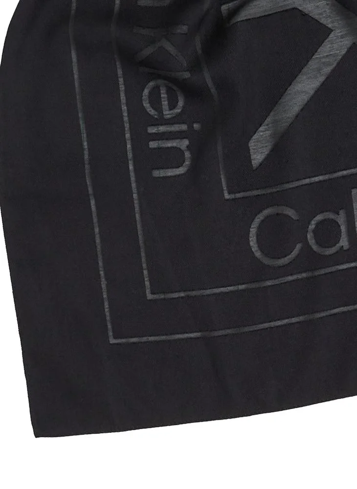 CALVIN KLEIN LARGE MONOGRAM SCARF